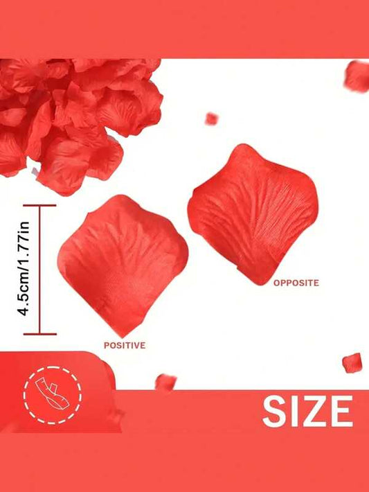 Laven & Ivory Artificial Rose Petals – Romantic Decor for Weddings & Parties- 500 Pcs