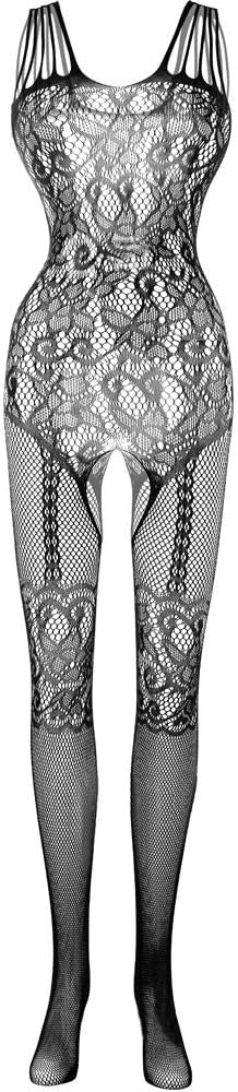 Laven & Ivory Lace Babydoll Nightwear for Women - Mesh Detail