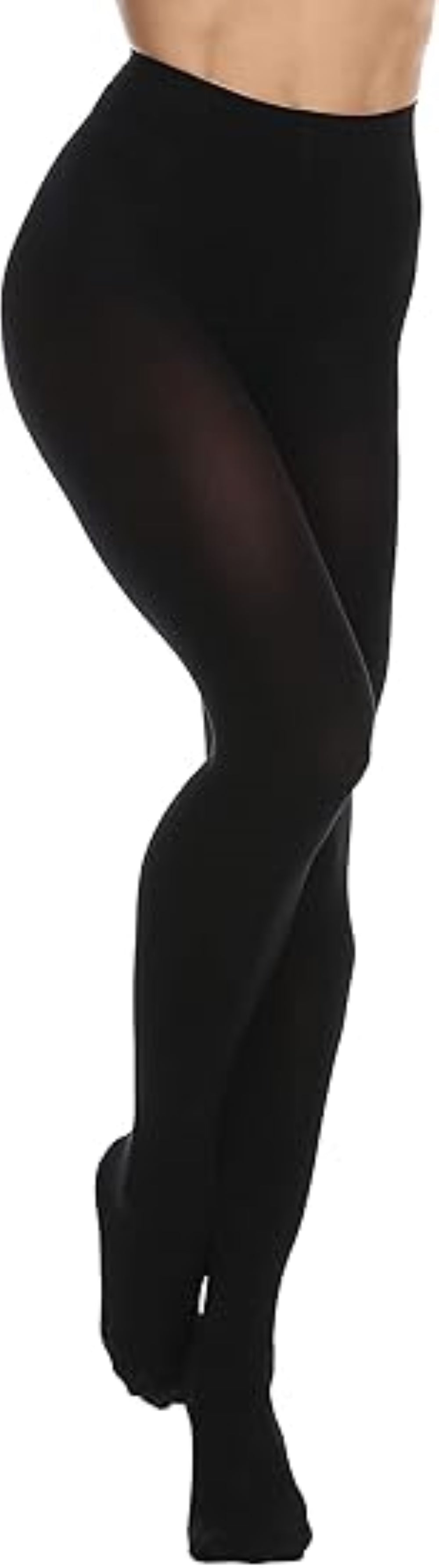 Women's 80 Denier Soft Opaque Tights – High-Quality, Stretchy, and Comfortable Tights for Everyday Wear, Ballet, Cosplay, and Festive Occasions