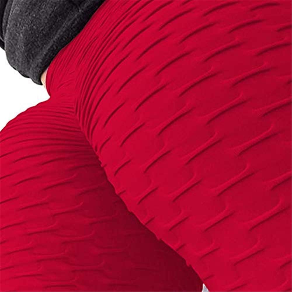 High Waisted Honeycomb Textured Waffle Leggings for Women – Butt-Lifting Scrunch Design, Tummy Control, 4-Way Stretch, Plus Size, Squat-Proof Workout & Yoga Pants
