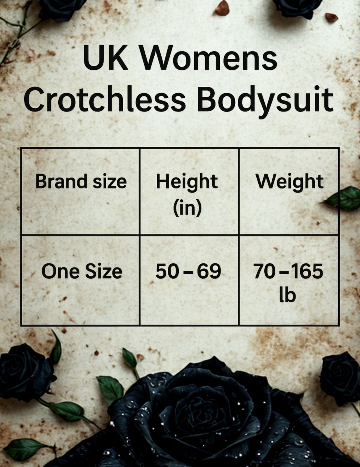 Women's Black Fishnet Bodystocking – Stretchy Sheer Lace Bodysuit for Women UK (One Size XS–L)