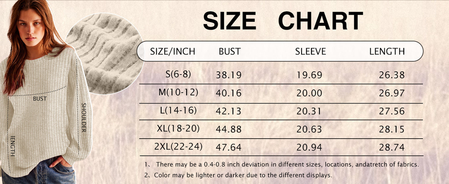 Sweatshirts for Women UK Ladies Lightweight Jumpers Crewneck Long Sleeve Tops Side Split Tunic Tops