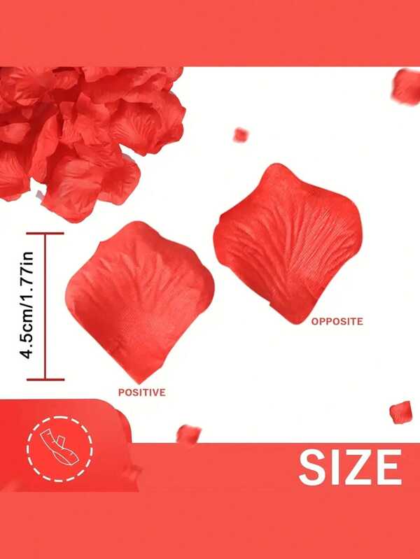 Laven & Ivory Artificial Rose Petals – Romantic Decor for Weddings & Parties- 500 Pcs