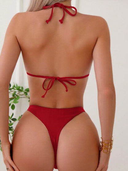 Laven & Ivory Women's Bikini Set - Beach Swimwear - High-Waist Fit