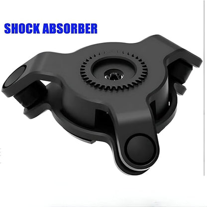 shock absorber for mirror stem phone holder