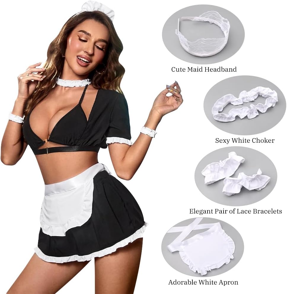 French Maid Costume detail