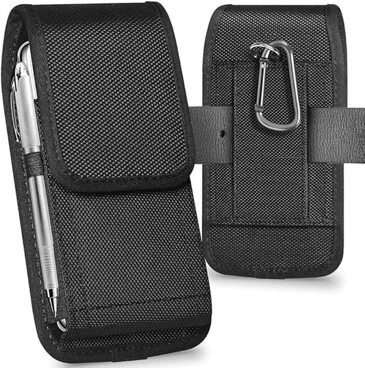 Nylon phone case with  pen holder