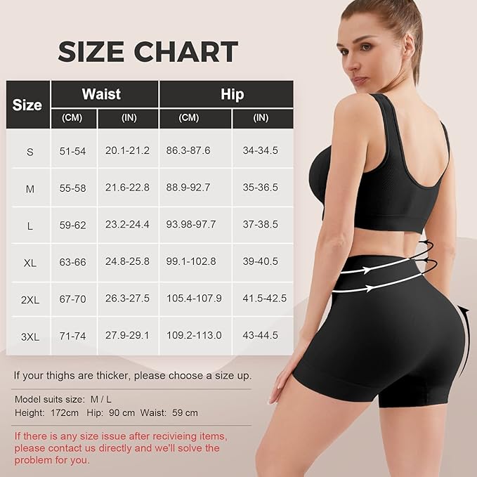 Womens Anti Chafing Shorts Seamless Chub Rub Shorts Boxers Underwear Ultra Soft Yoga shorts Safety Shorts Boyshort for Under Skirt