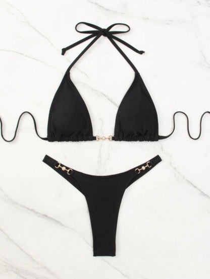 Laven & Ivory Women's Bikini Set - Beach Swimwear - High-Waist Fit
