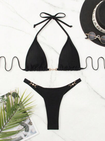 Laven & Ivory Women's Bikini Set - Beach Swimwear - High-Waist Fit