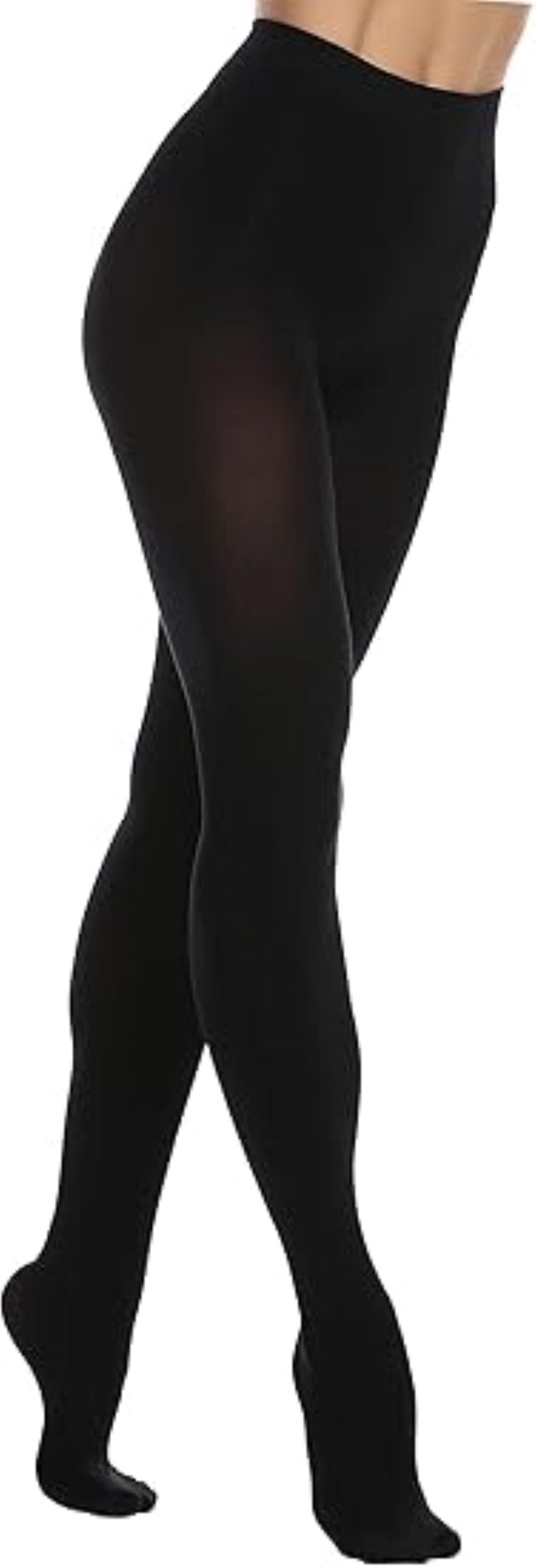 Women's 80 Denier Soft Opaque Tights – High-Quality, Stretchy, and Comfortable Tights for Everyday Wear, Ballet, Cosplay, and Festive Occasions