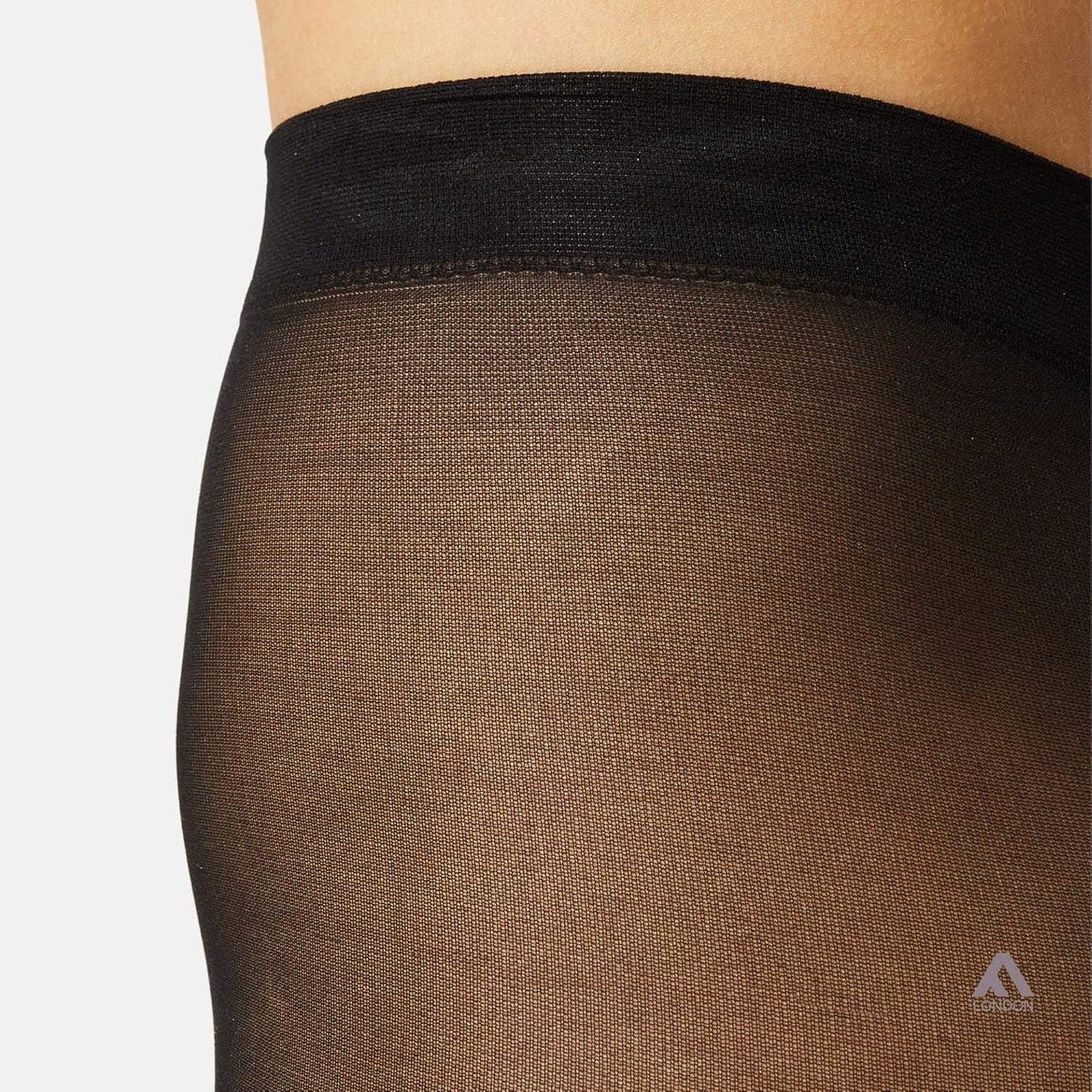 5-Pack Women’s High-Waisted Tummy Control Tights - 40 Denier Opaque Tights with Stretch Fit - Soft, Breathable & Anti-Odor - Black, Nude, Navy