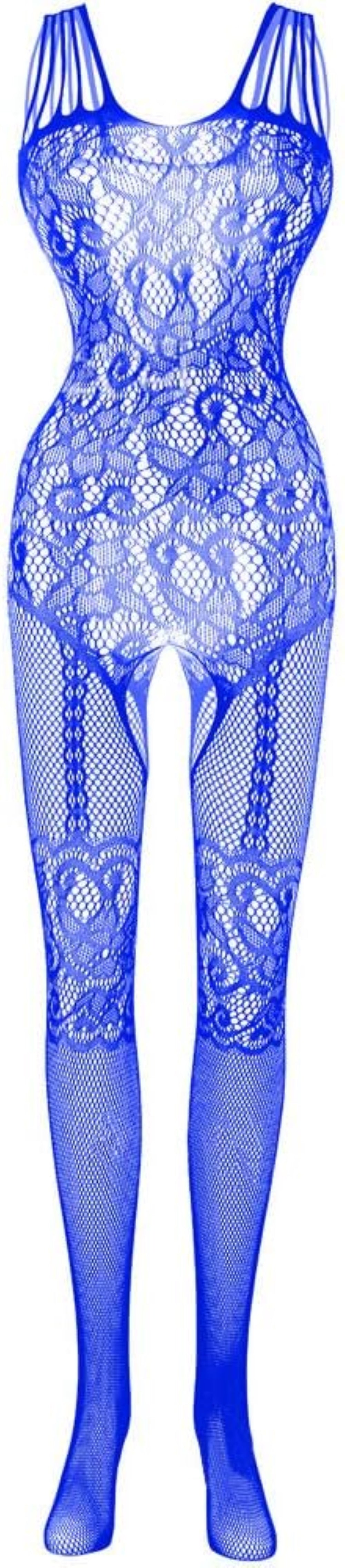 Laven & Ivory Lace Babydoll Nightwear for Women - Mesh Detail