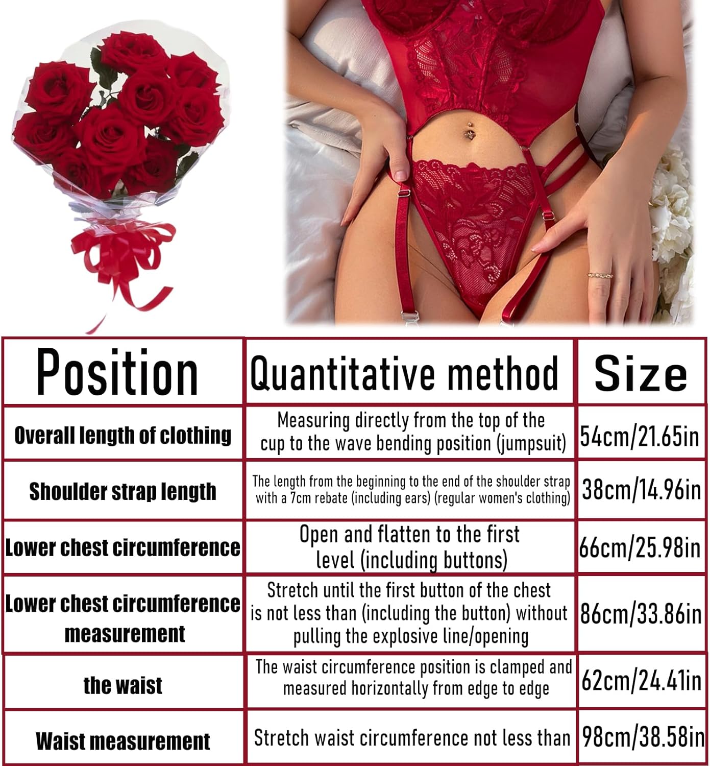 Women’s 3-Piece Sexy Floral Lace Lingerie Set | Underwire Push-Up Bra, High-Waisted Panties & Garter Belt | Wine Black Bridal Teddy Nightwear