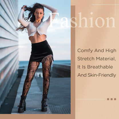 Laven & Ivory Women’s Patterned Tights & Hosiery