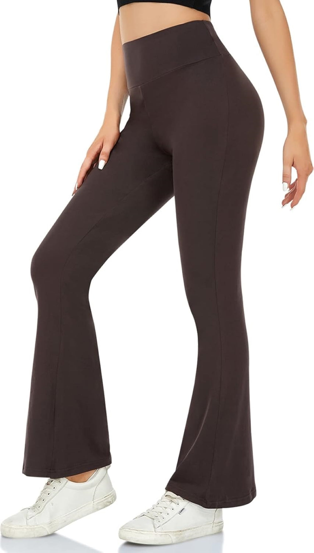 High-Waisted Flared Yoga Pants for Women | Bootcut Tummy Control Leggings | Stretchy Workout & Casual Wear (XS-XL)