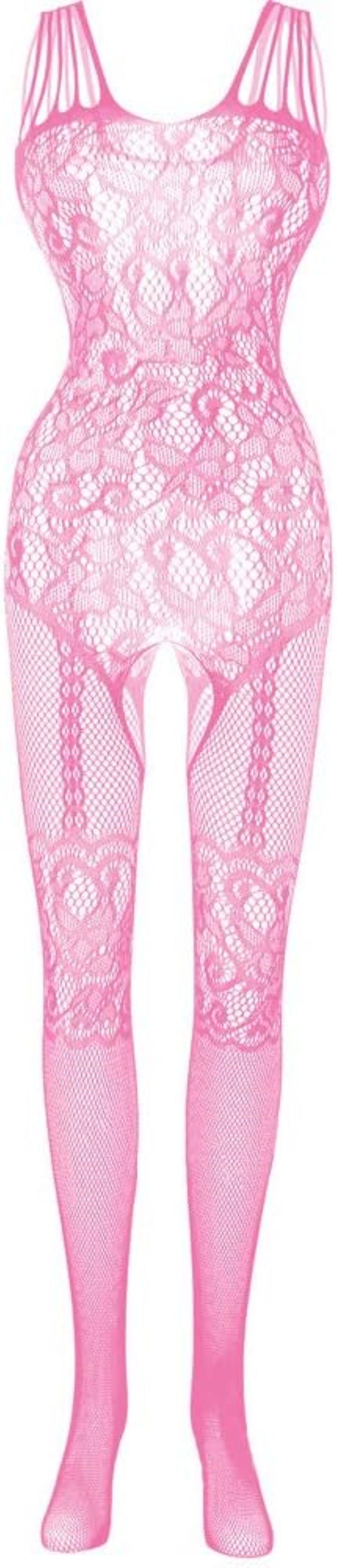 Laven & Ivory Lace Babydoll Nightwear for Women - Mesh Detail