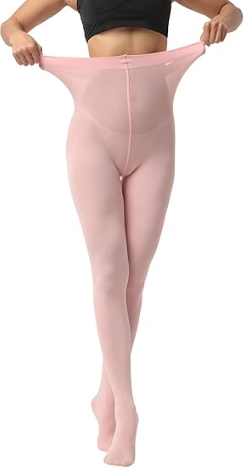 Women's 80 Denier Soft Opaque Tights – High-Quality, Stretchy, and Comfortable Tights for Everyday Wear, Ballet, Cosplay, and Festive Occasions