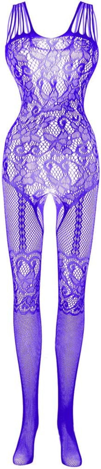 Laven & Ivory Lace Babydoll Nightwear for Women - Mesh Detail
