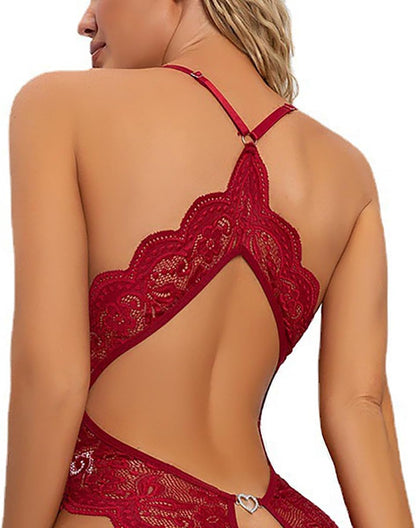 Laven & Ivory Lace Bodysuit for Women - One Piece Lingerie