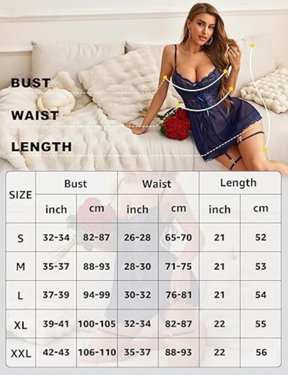 Laven & Ivory Lace Bodysuit for Women - One Piece Lingerie