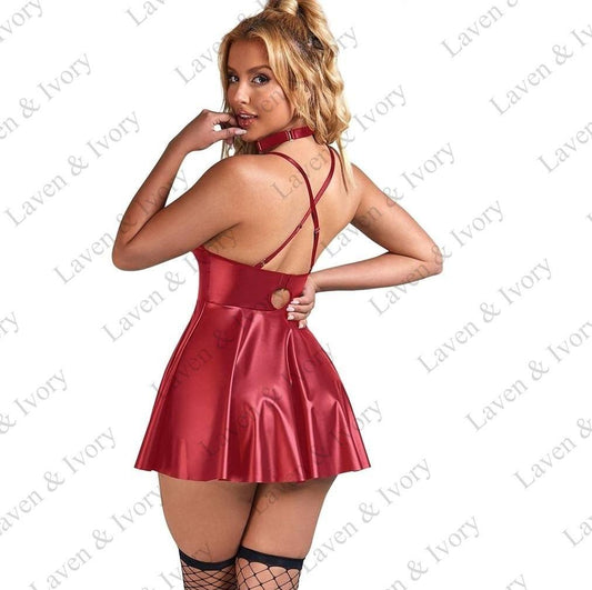 Laven & Ivory Lace Babydoll Nightwear for Women