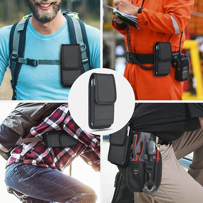 Universal Nylon Mobile Holster Belt Shockproof Phone Pouch for Apple iphone